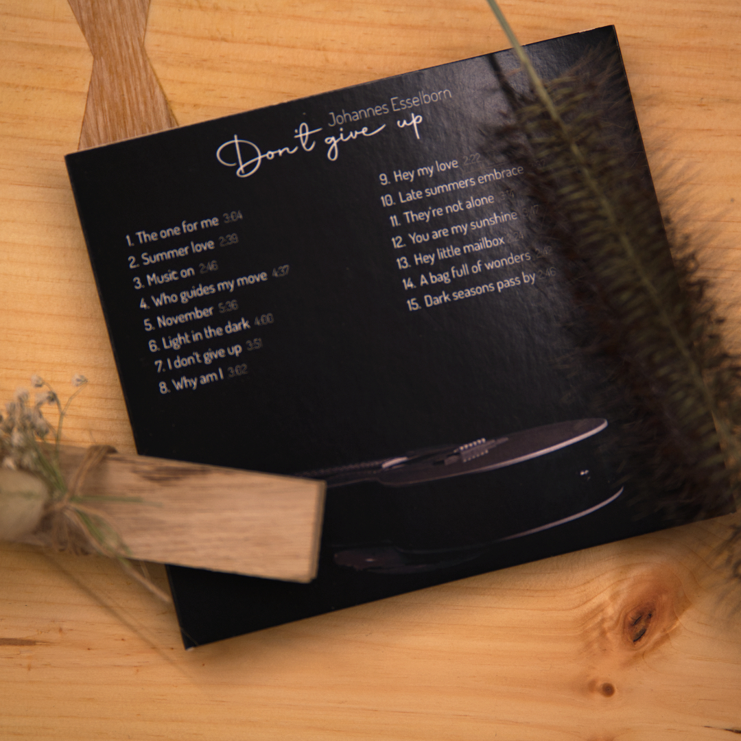 Don't give up - Album mit Widmung – Bild 6