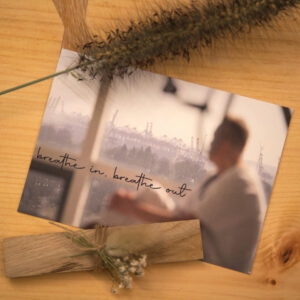 Postkarte - Breathe In, Breathe Out