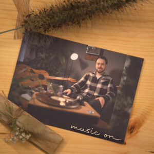 Postkarte - Music On